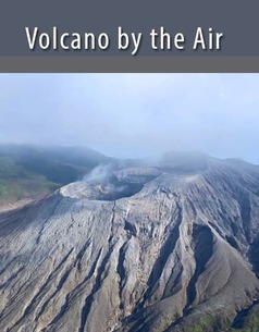 Volcano from the air
